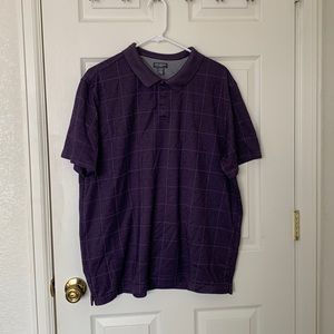 Purple polo for men